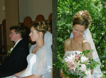 "Köszönöm a gyönyörű hajkoronát!" - a menyasszony üzenete nekünk